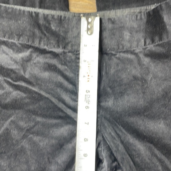 The Loft Women’s Black Velvet Marisa Skinny Pants, size 4 - Picture 6 of 11